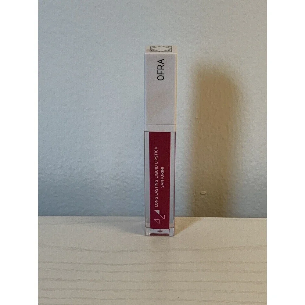 OFRA Long Lasting Liquid Lipstick in Santorini Full Size Cracked Lid Damaged